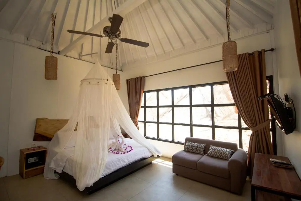 Gili Breeze Tropical Bungalows - Chambres
