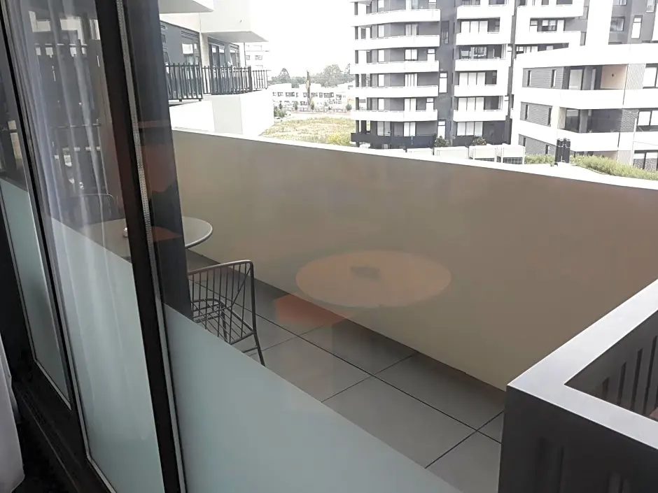 Studio with balcony