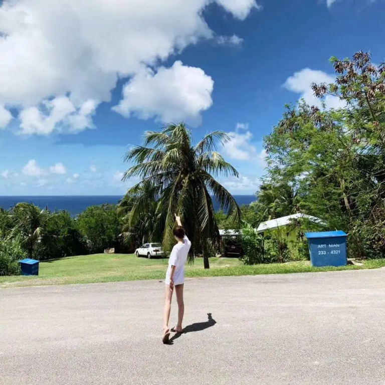 Studio with ocean view