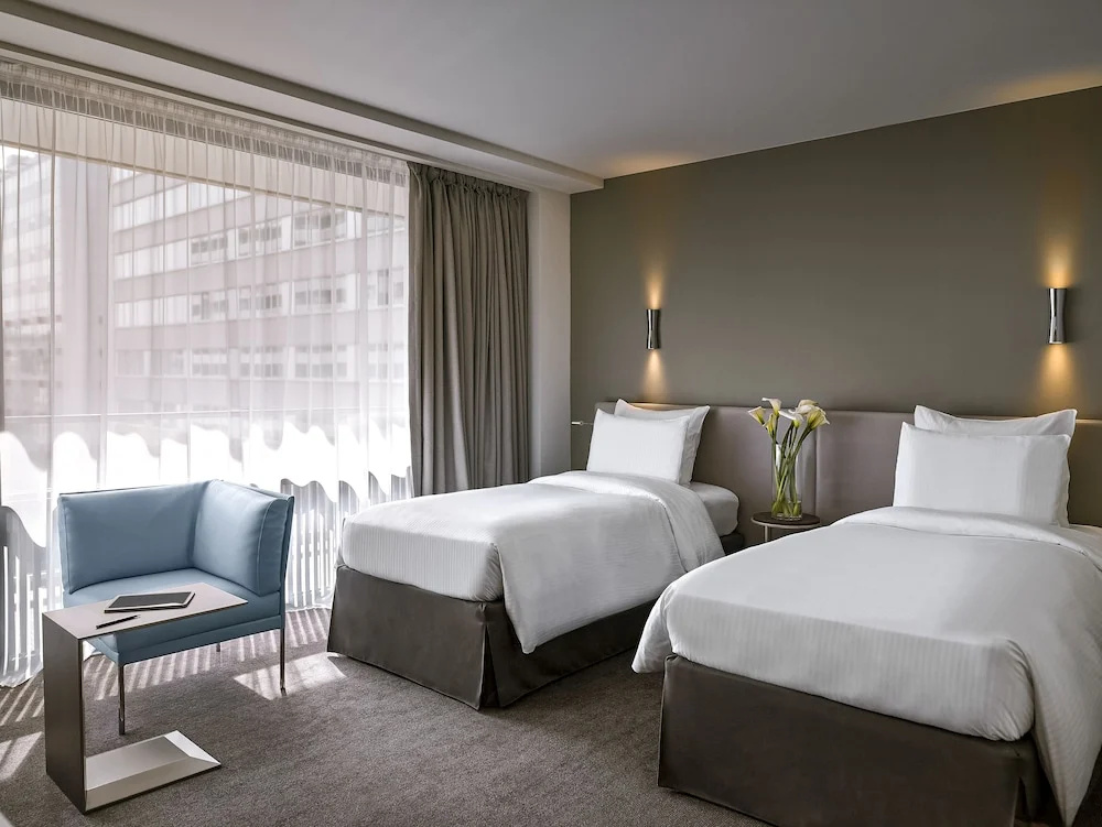 Classic Double room with balcony and with garden view (twin beds)