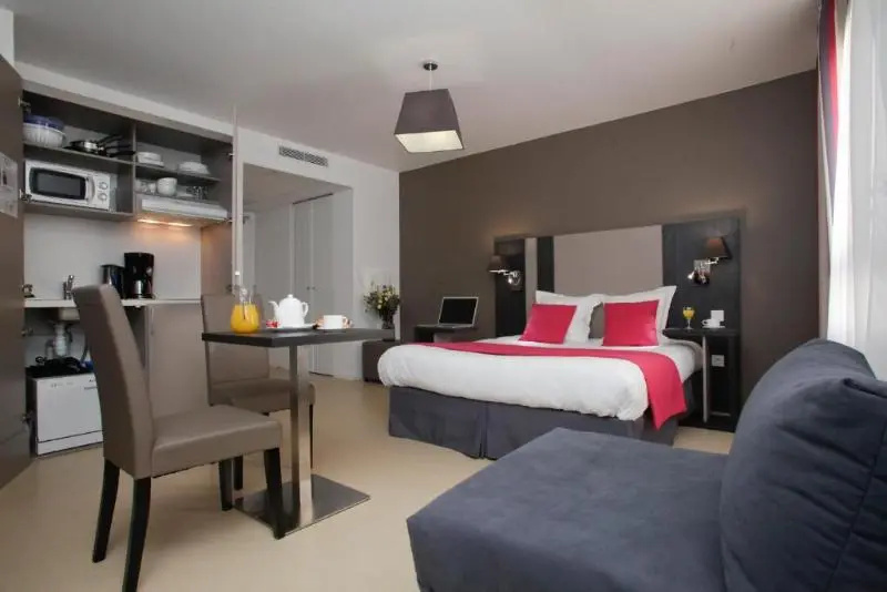 Appart Hotel Odalys City Rennes Lorgeril - Chambres