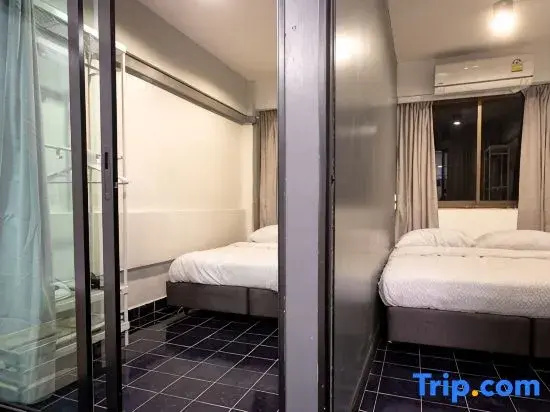(T2) 2 Bedrooms 6 guests Full kitchen 1 min to BTS