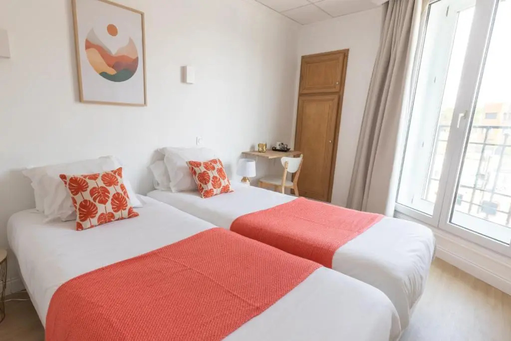 Hôtel Porte Mars Reims Gare Centre - Chambres