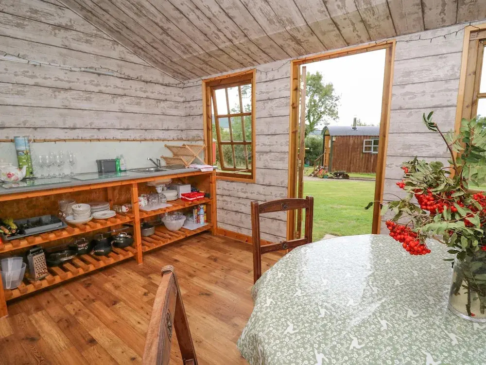 Brown Hare Shepherds Hut