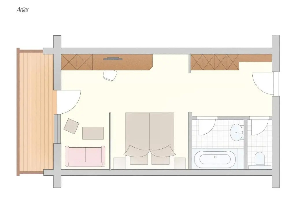 Schwarzer Adler - Chambres