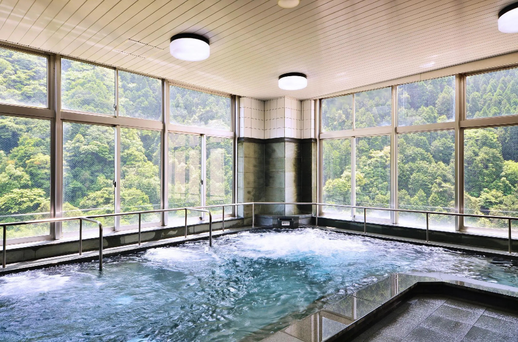 Japanese Style with Open-Air Bath room with mountain view