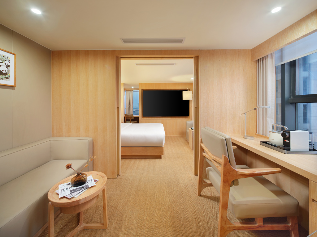 Chengdu The PURE Hotel (Longhu Times Tianjie Electronic Science University Qingshuihe Campus Branch) in Chengdu