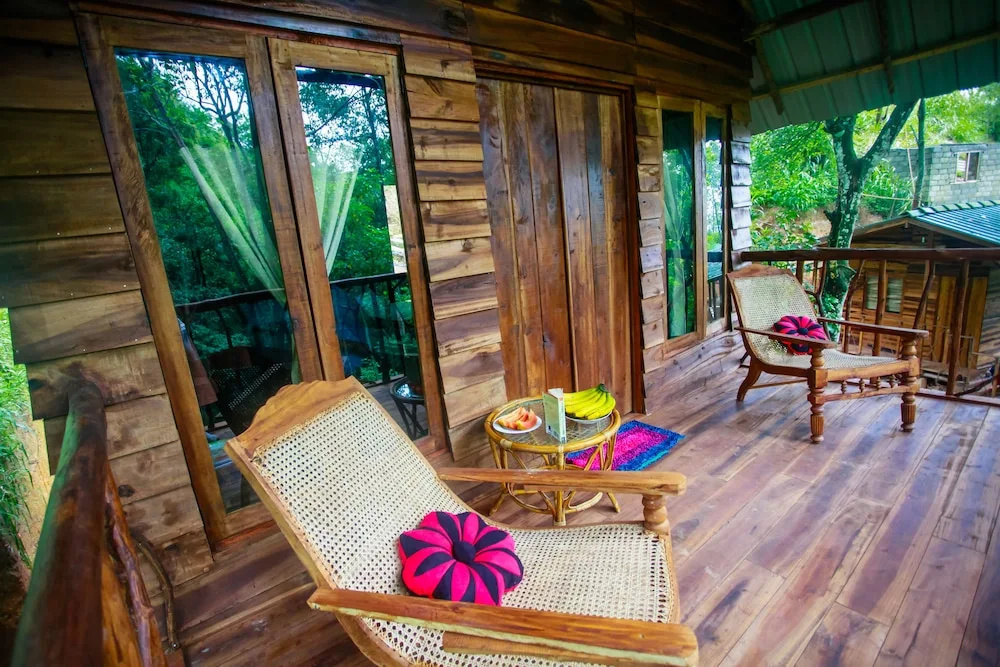 Standard Double room with balcony and with mountain view (full double bed)