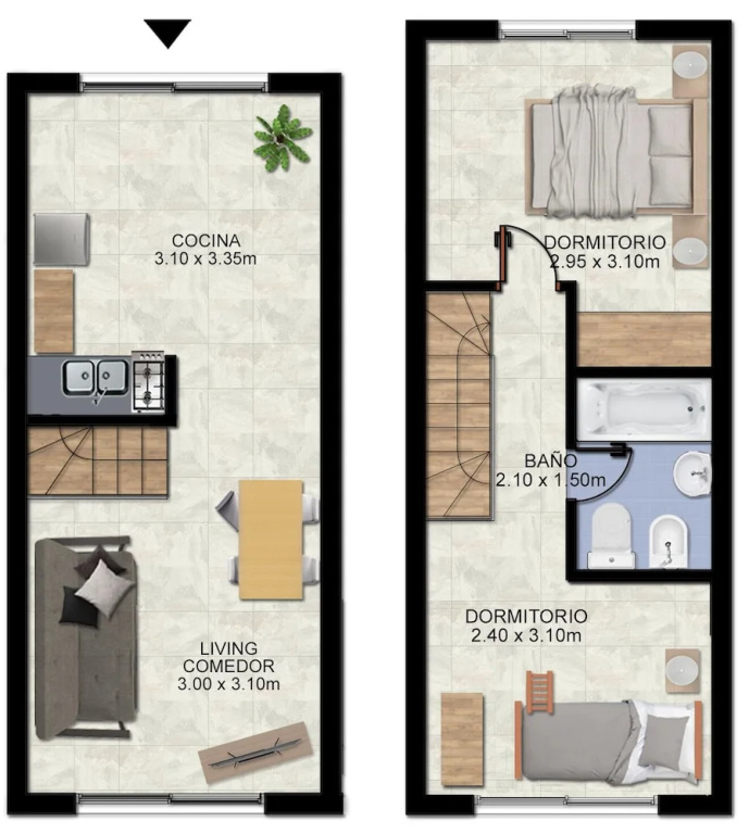 Standard Family Duplex room