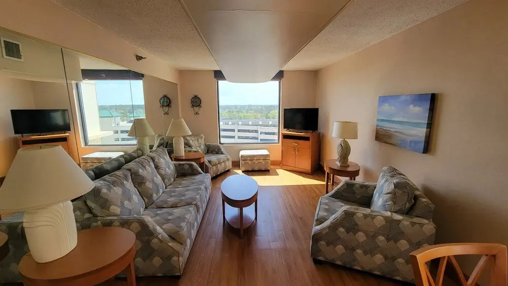 2 Bedrooms Standard Penthouse room with balcony and with ocean view
