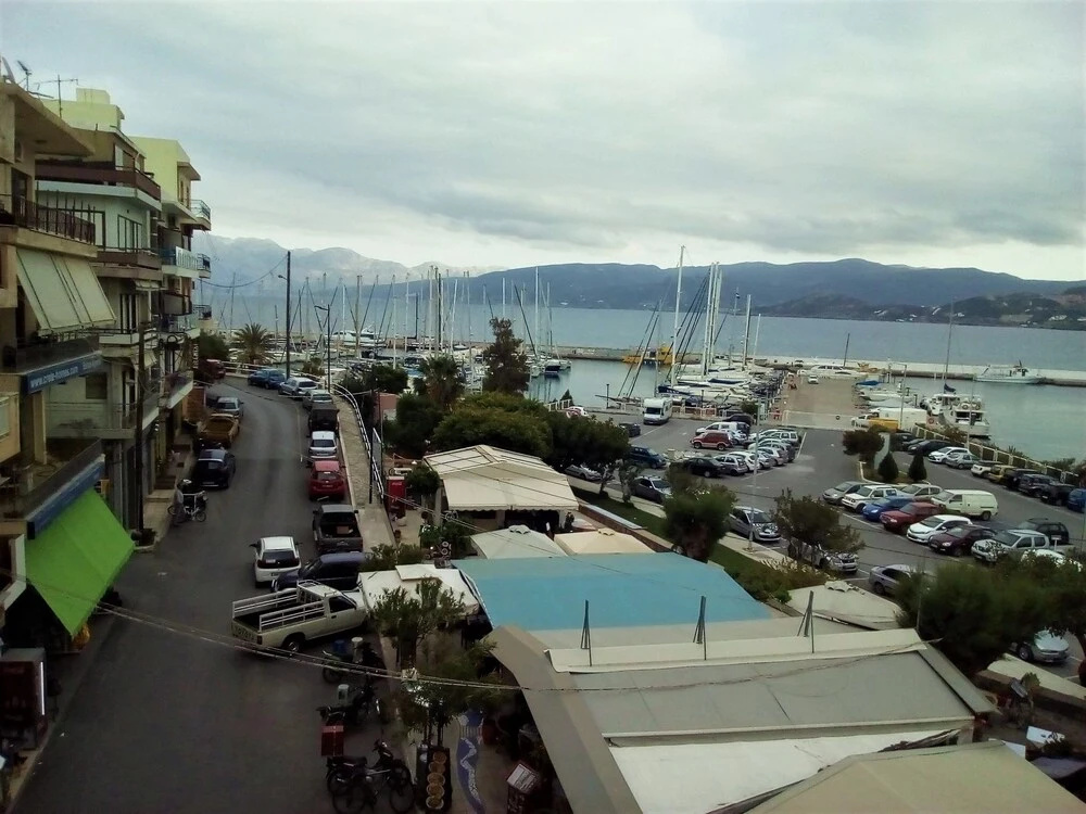 Apartment With one Room in Ag. Nikolaos, With Wonderful sea View, Furnished Terrace and Wifi