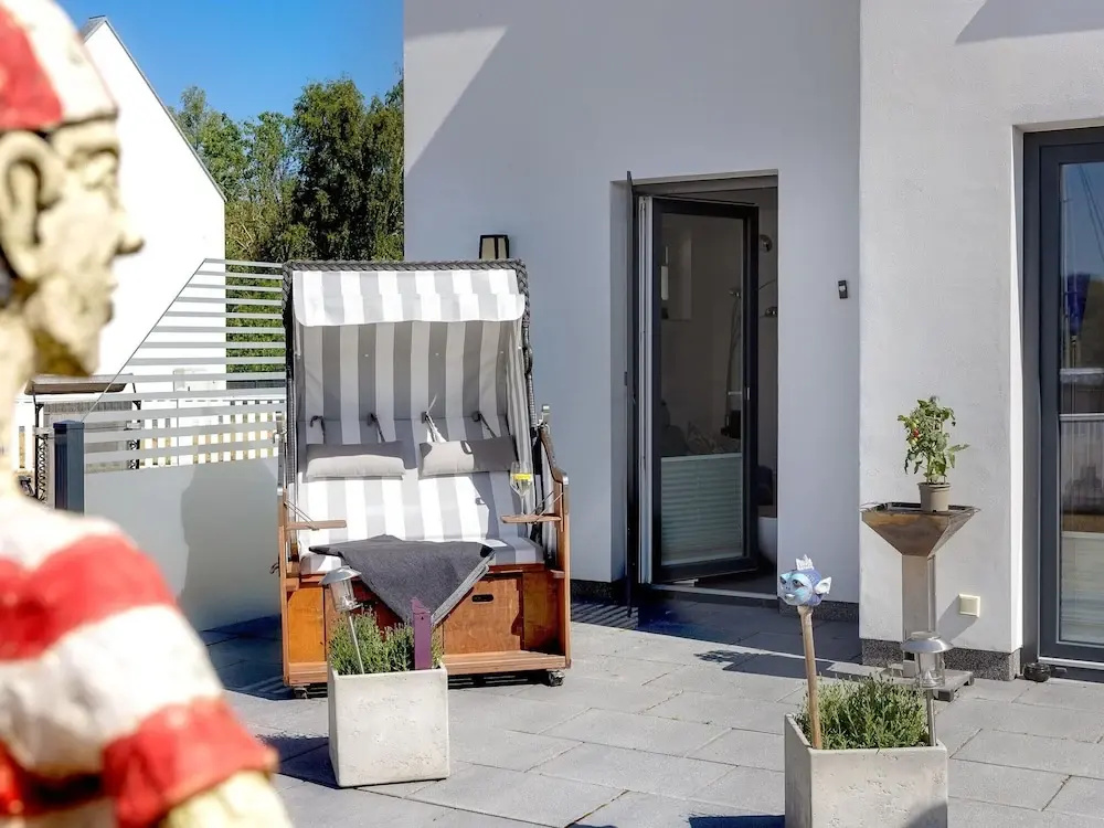 Ferienhaus am Yachthafen auf der Insel Usedom