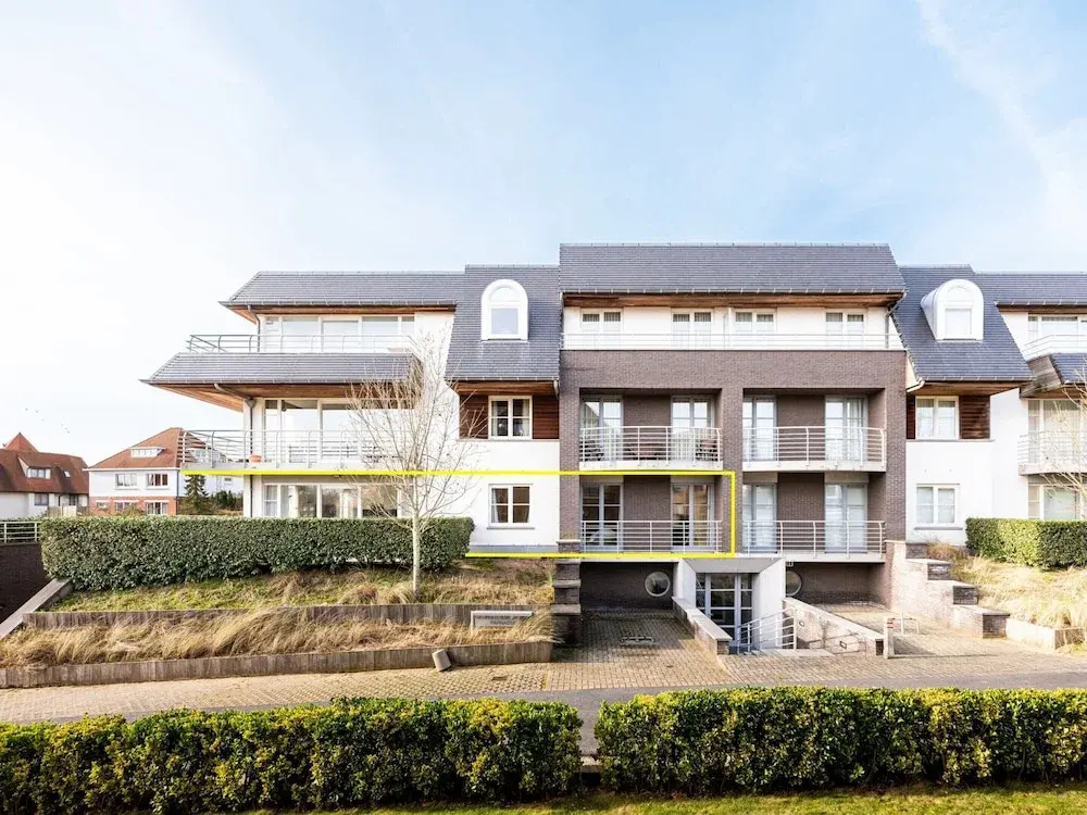 Apartment Near Koksijde Beach With Terrace