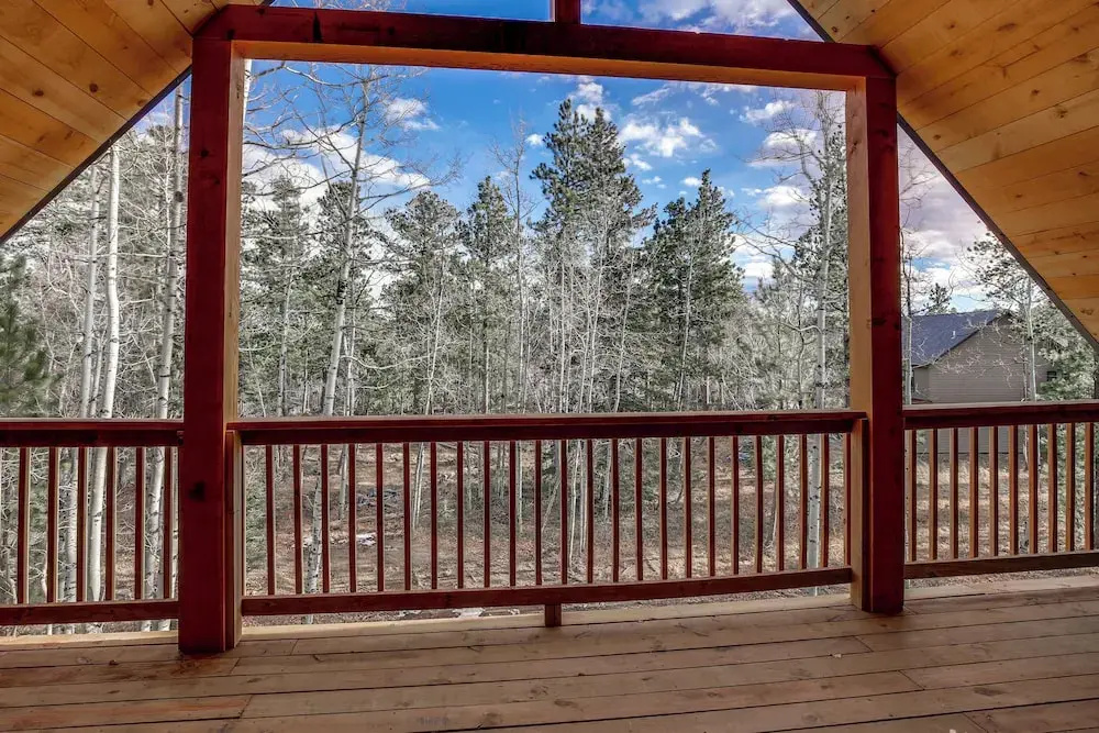 Tree House A-frame Cabin at Powder House Pass