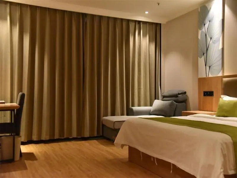 GreenTree Inn Jining Jinxiang Jinmanke Avenue Express Hotel - Chambres
