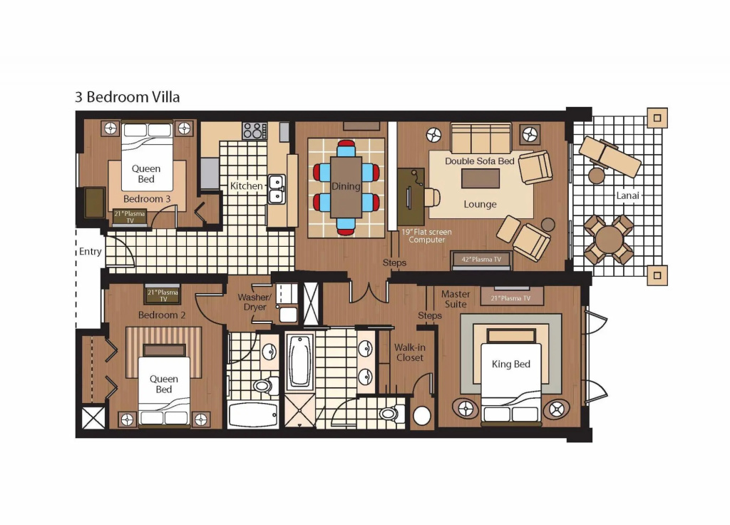 3-Bedroom Villa 109 in Kahuku