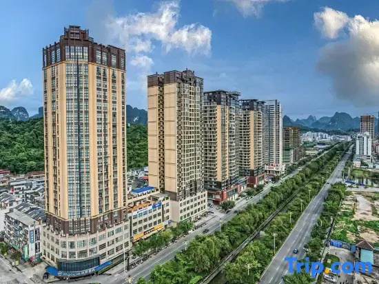 Jinyuan City Apartment Hotel (Hechi Vocational Education Center Branch)