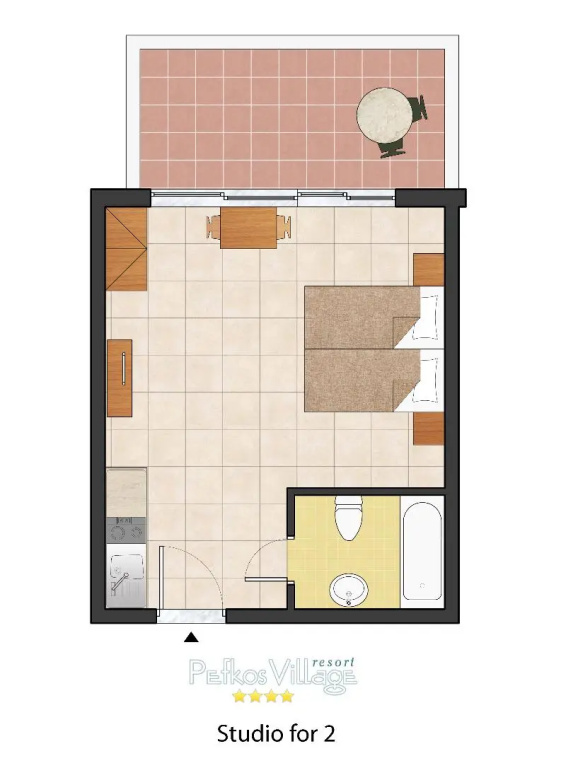 Pefkos Village Resort - Chambres