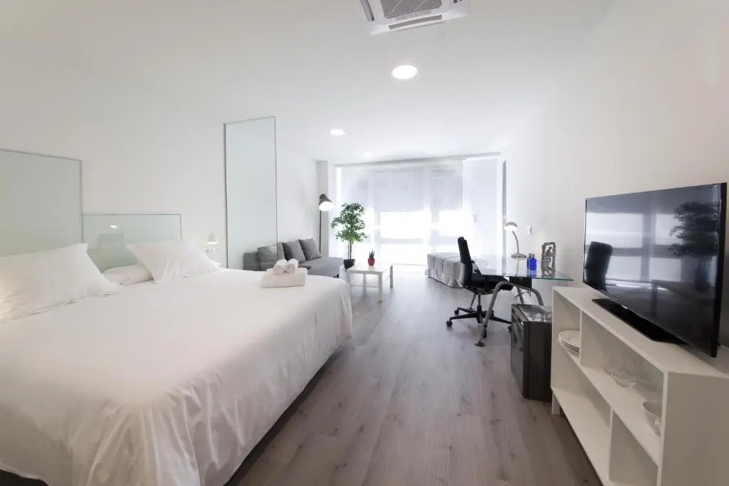 Pensión T5 Donostia Suites - Chambres