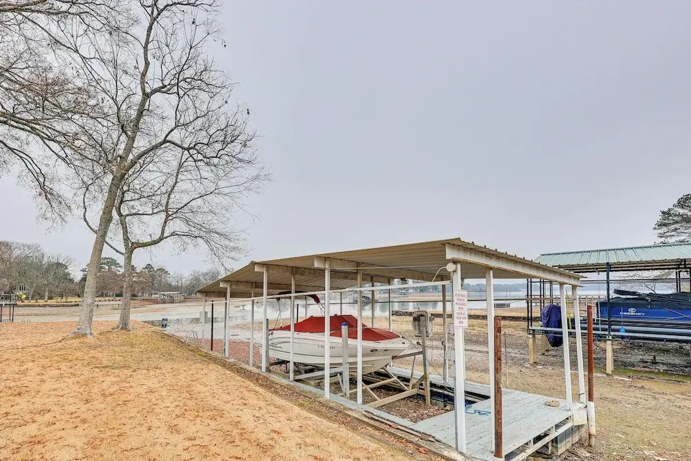 Grand Lakefront Home in Hot Springs w/ Boat Dock!
