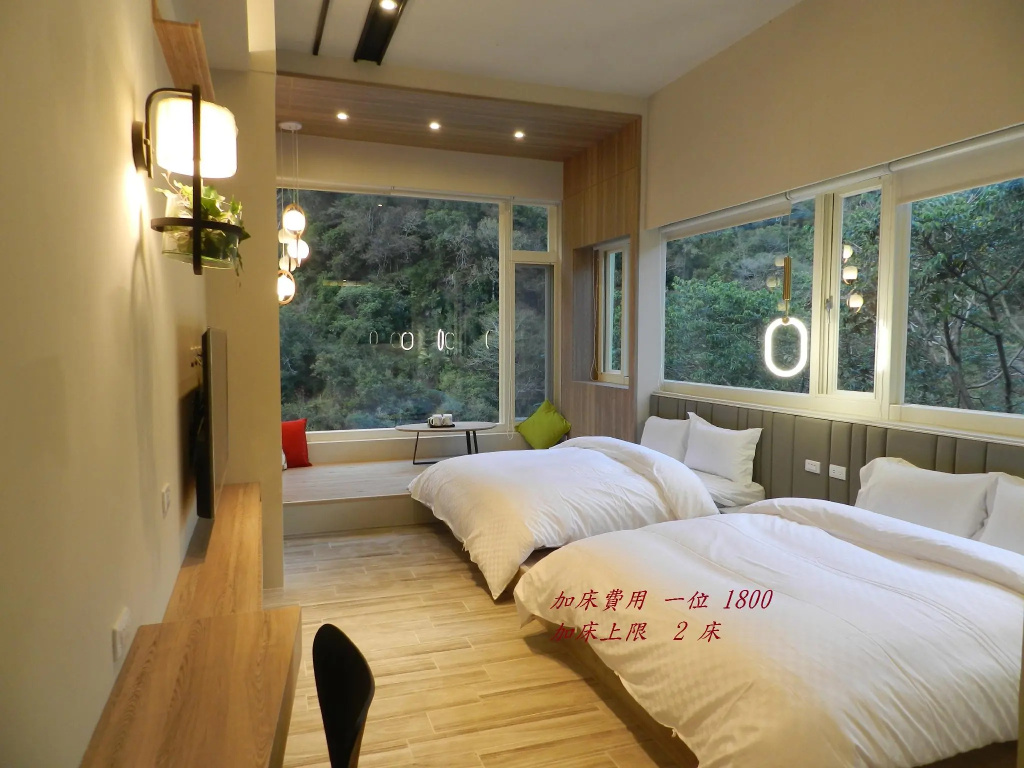 Standard Double room with river view (twin beds)