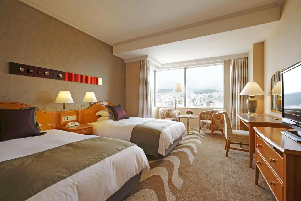 Hotel Nikko Kanazawa Room Type - Comfort 20-21st floor Double room (twin beds)