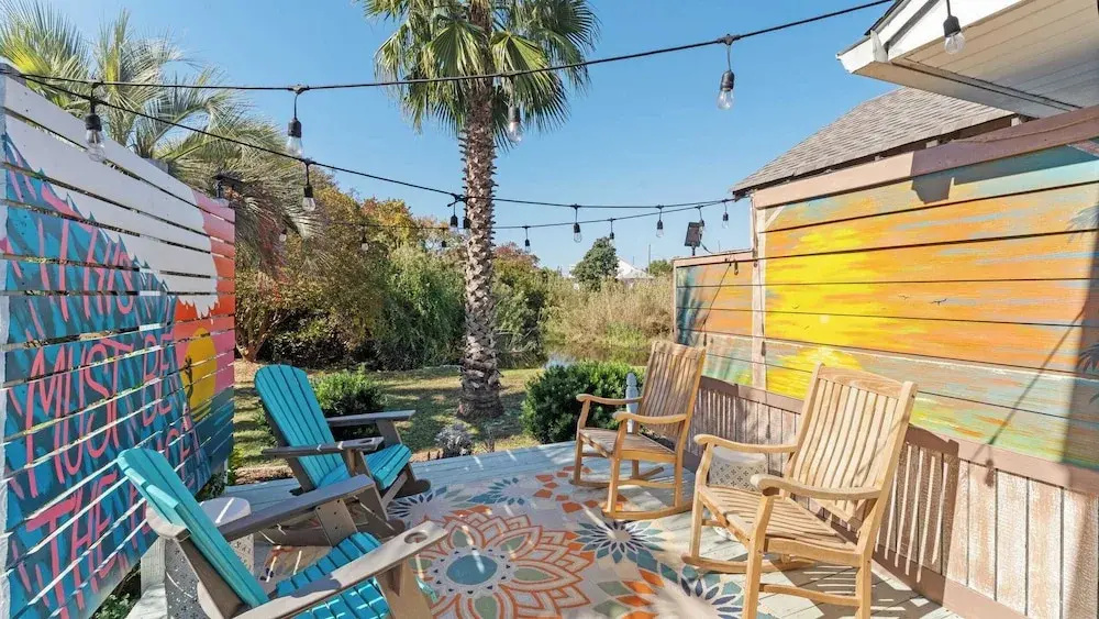 Golf Cart Included! Bright Coastal Home Near Panama City Beach & Local Dining Sunshine Chateau by Avantstay
