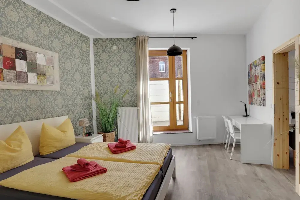 Superior Double Apartment with courtyard view (full double bed)