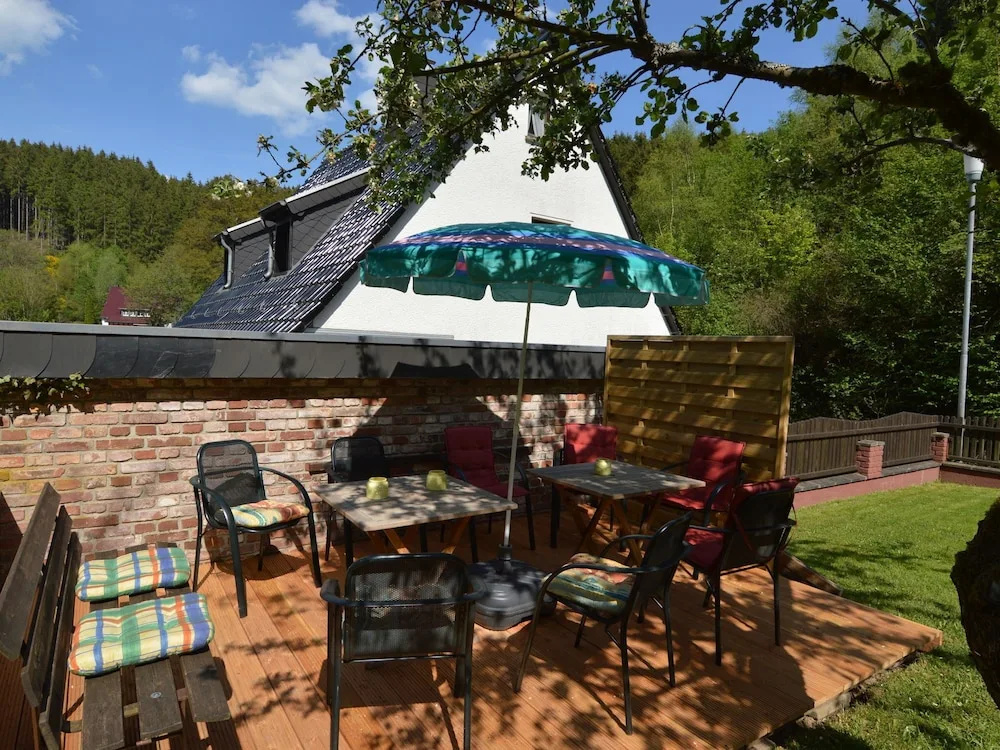 Modern Holiday Home In Hellenthal With Campfire Area