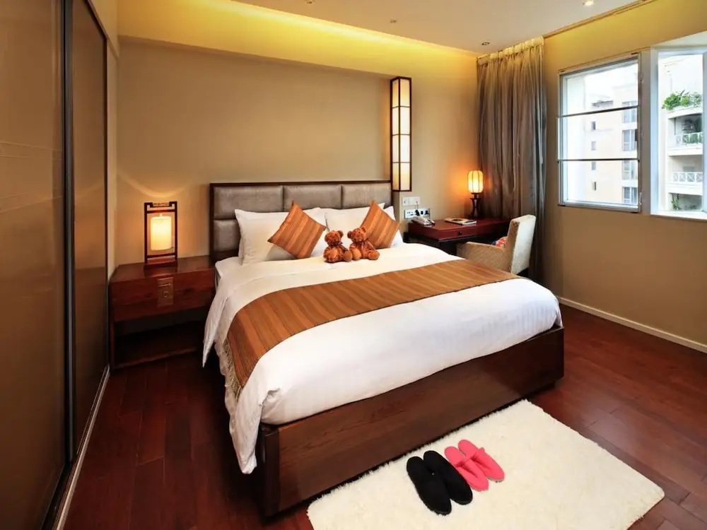 Oakwood Gold Arch Residence Guangzhou - Chambres