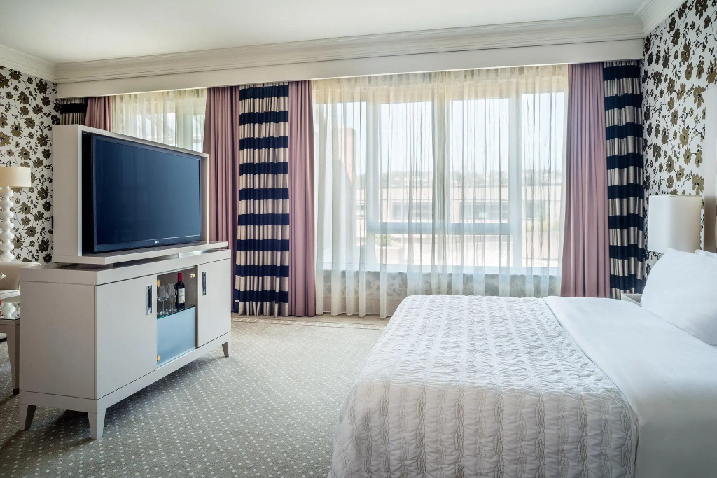 1 Bedroom Diplomatic Double Suite with city view (full double bed)