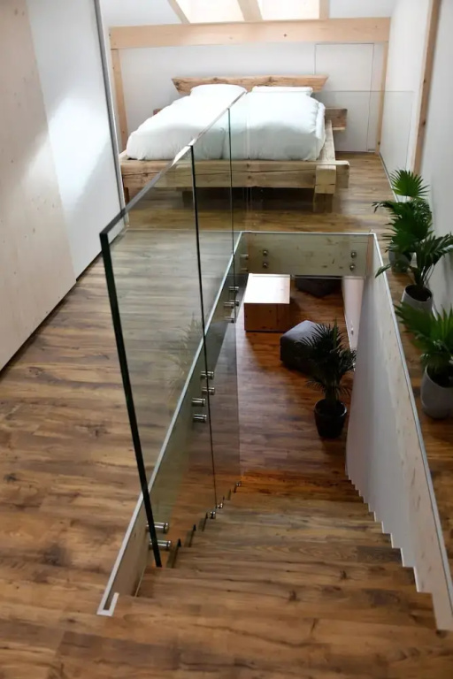Deluxe Double Apartment with mountain view full double bed