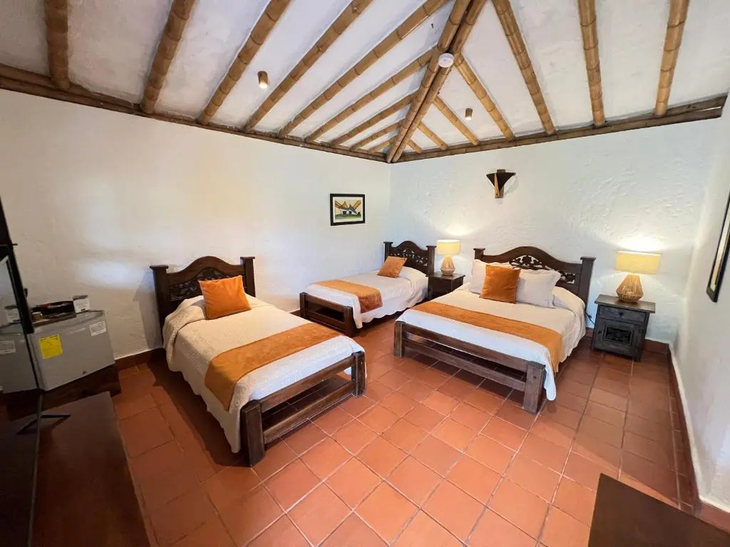 Hotel Campestre Montecarlo - Chambres