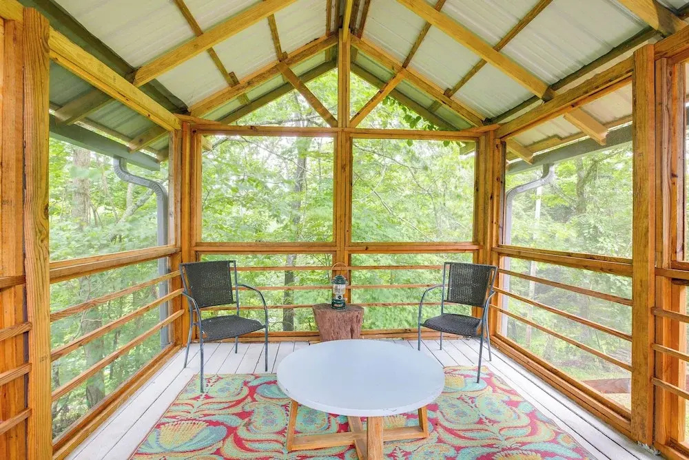 1 Mi to Burr Oak Lake: Home w/ Deck & Patio!