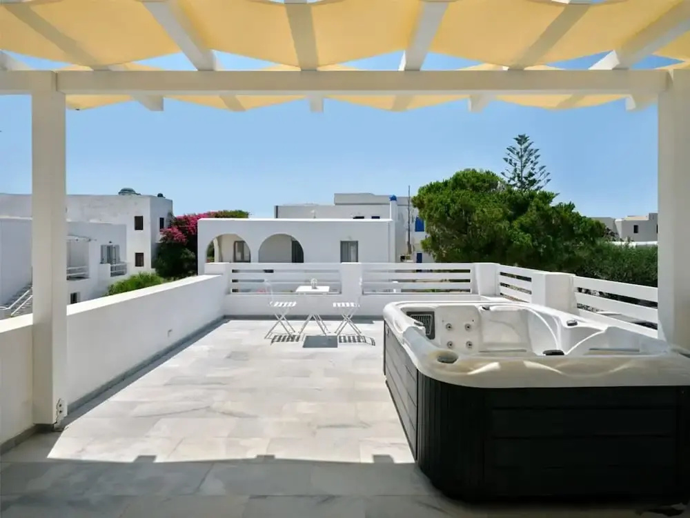 Villa Maria - Naoussa Fishes Blue Grey Suite