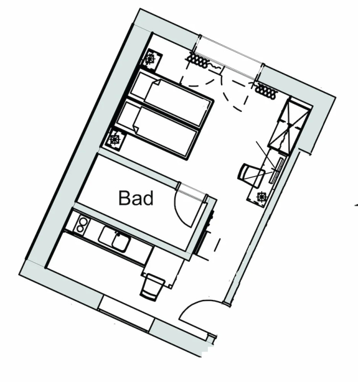 1 Bedroom Comfort Apartment with city view