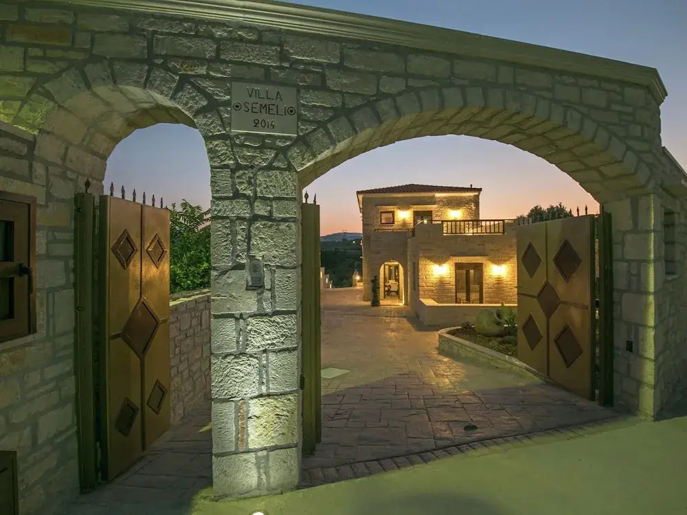 Villa with balcony