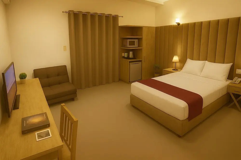 1 Bedroom Superior Single room with balcony and with city view