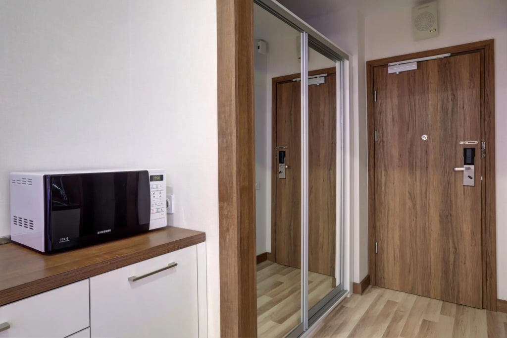 Двухместные апартаменты c 1 комнатой (двуспальная кровать) в Comfort-Apart