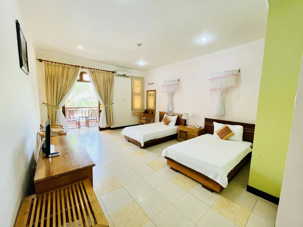 Deluxe Double room with garden view (twin beds)