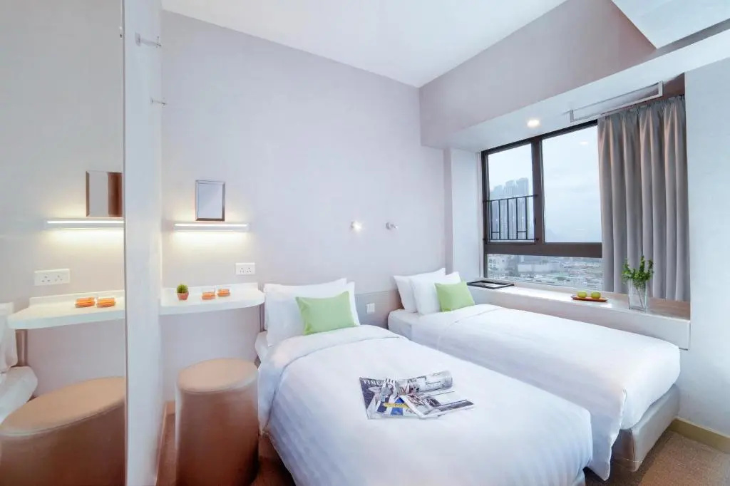 Hotel Ease Mong Kok - Chambres