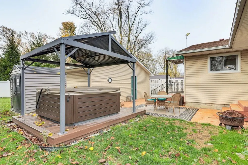 Walk to Sandusky Bay: Home w/ Hot Tub & Fire Pit!