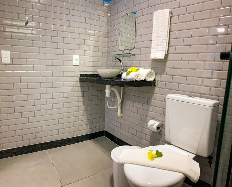 Трёхместный номер Standard c 1 комнатой в Hotel Atlântico Sul