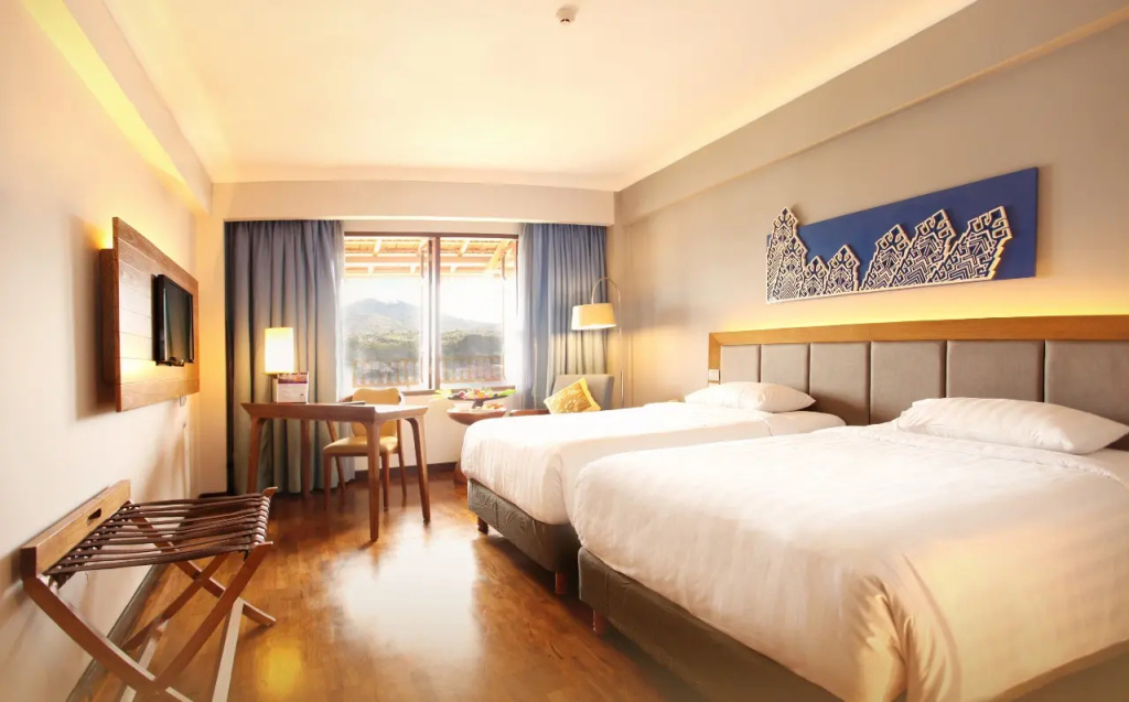 Deluxe room with mountain view