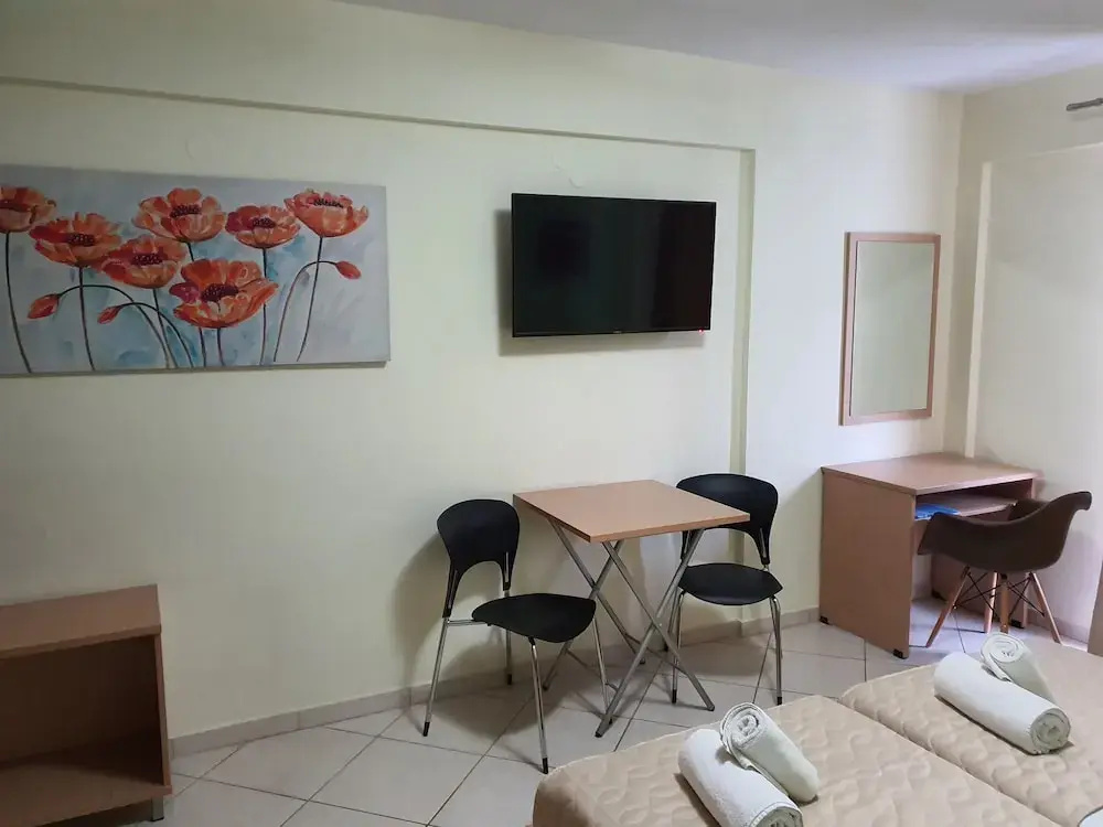 Studio with balcony