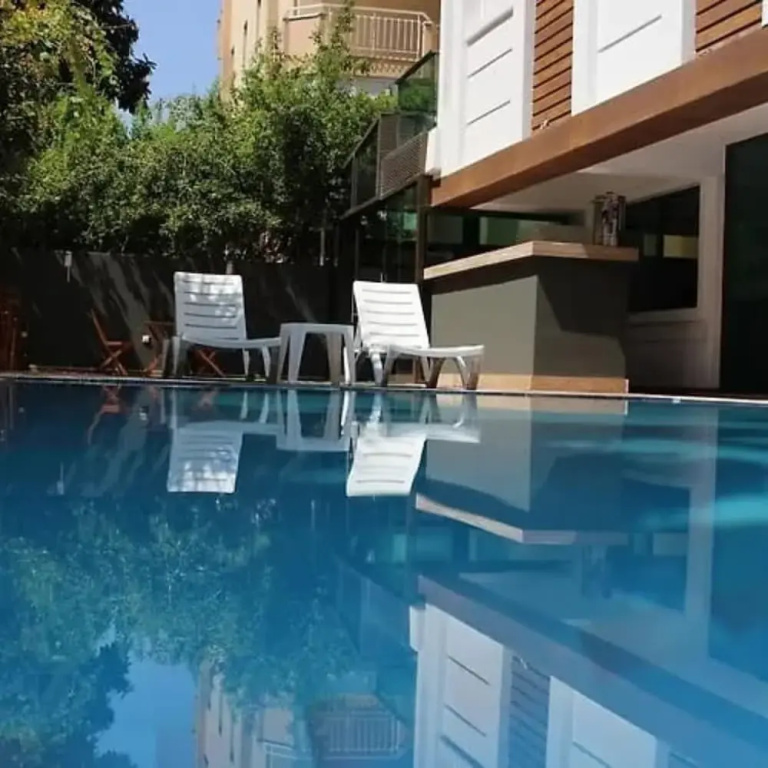 Standard Double room with balcony and with garden view (full double bed)