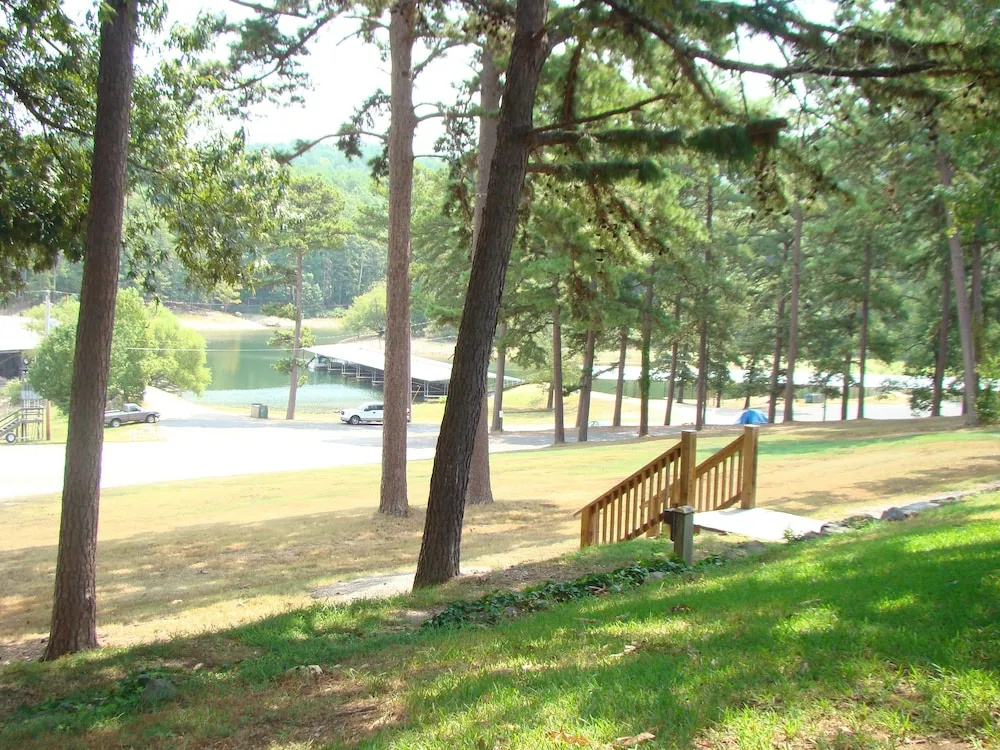 Mountain Harbor King Guest Room on Lake Ouachita by RedAwning