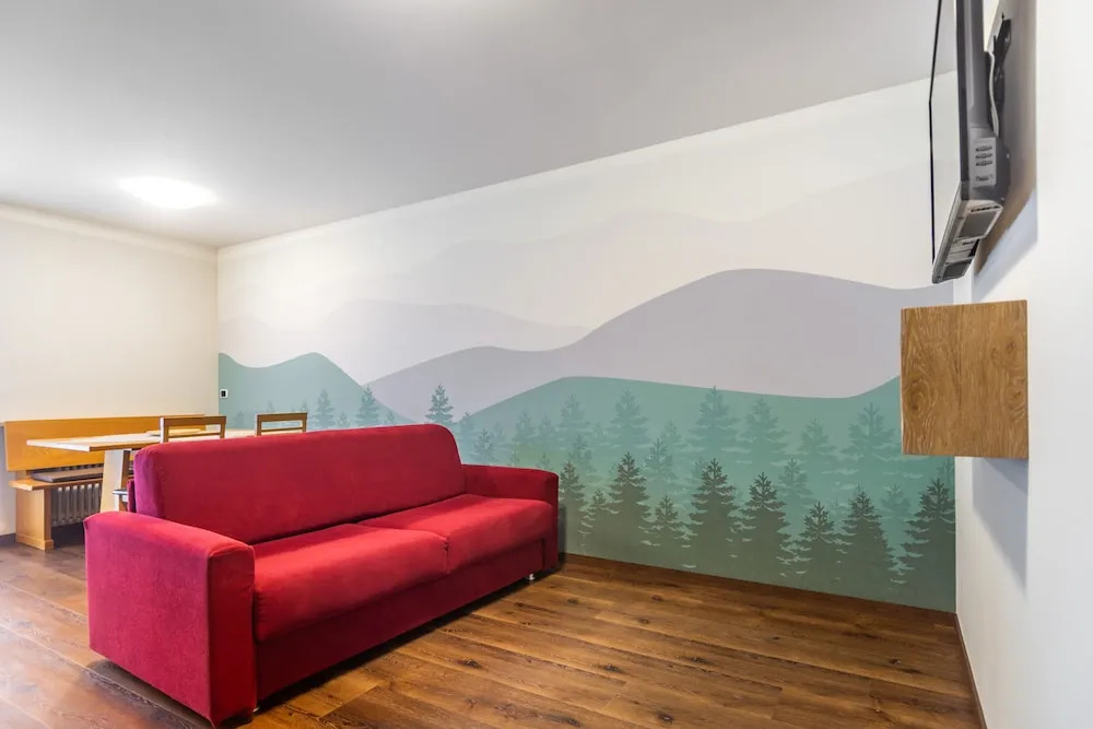 2 Bedrooms Family Apartment with mountain view