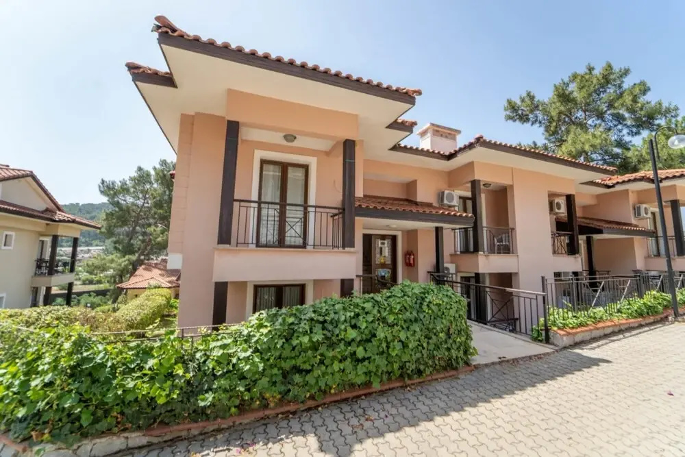 House With Balcony and View Near Beach in Gocek