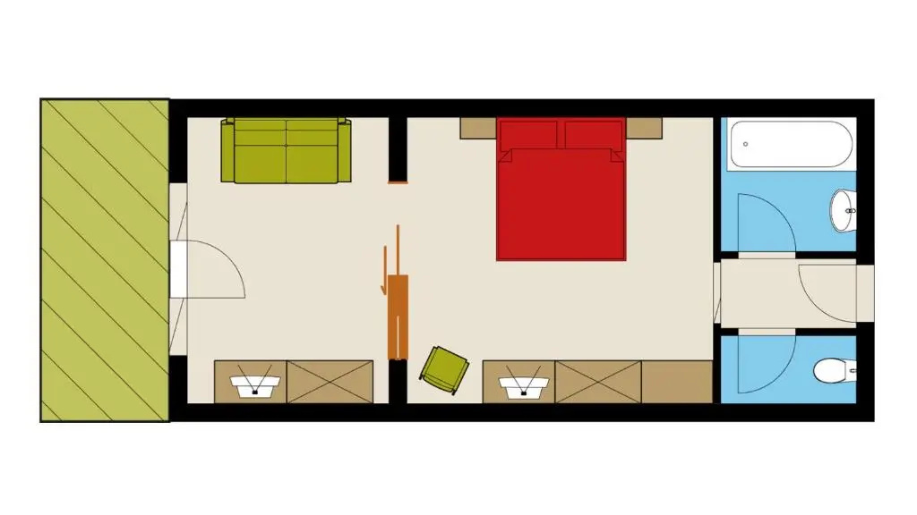 Hotel Felsenhof - Chambres